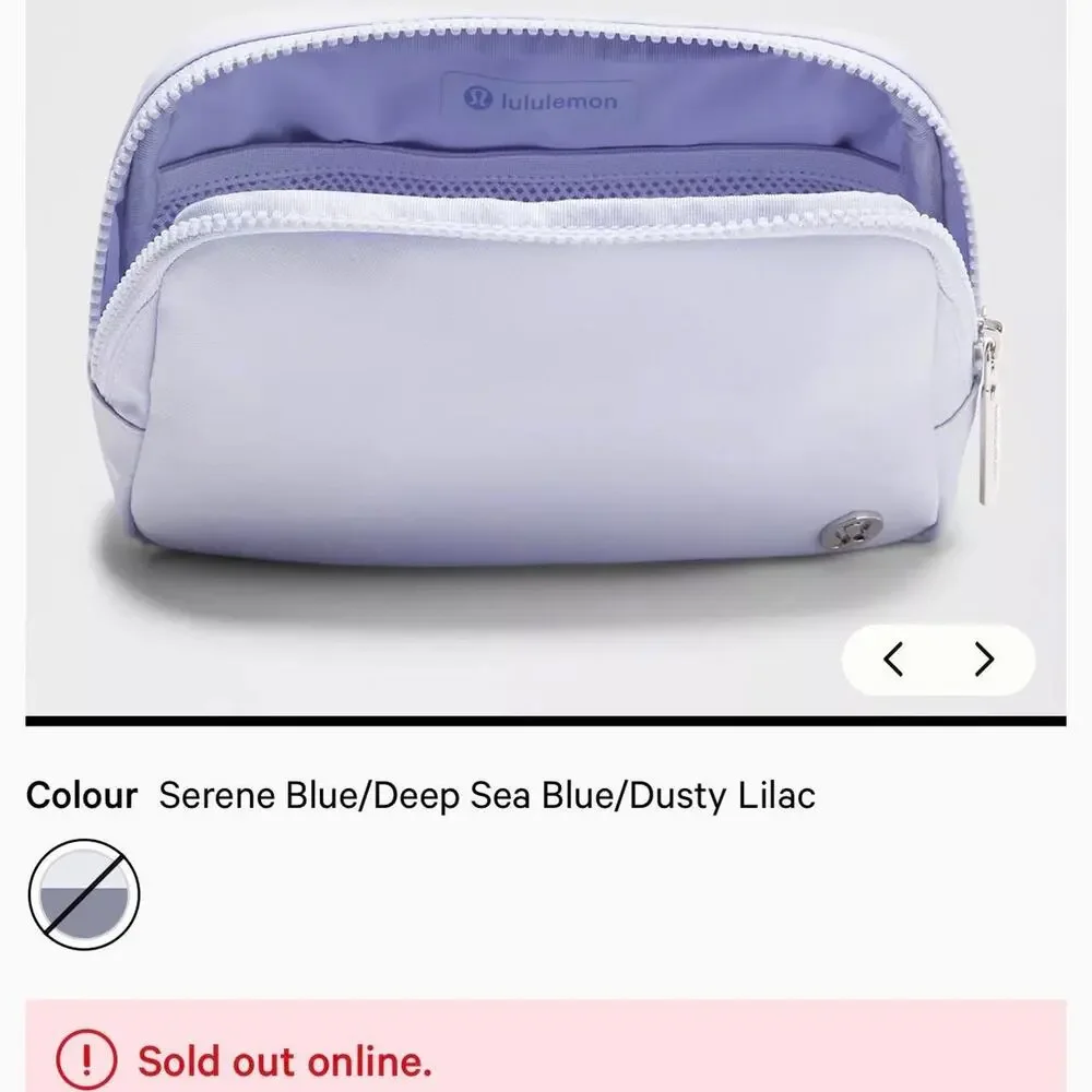 Lululemon serene blue/dusty lilac - Picture 5 of 5
